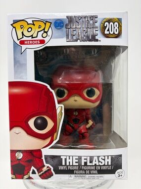Funko Pop! THE FLASH 208 DC Justice League Vinyl Figure 2017